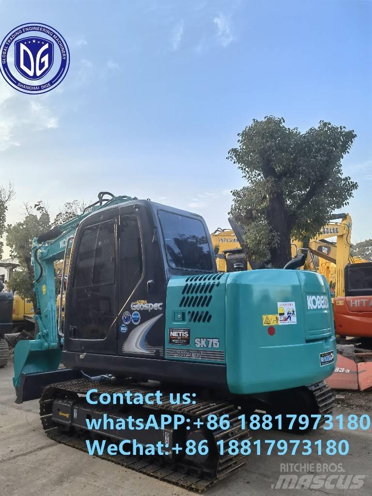 Kobelco SK75-8 Pásové rýpadlá