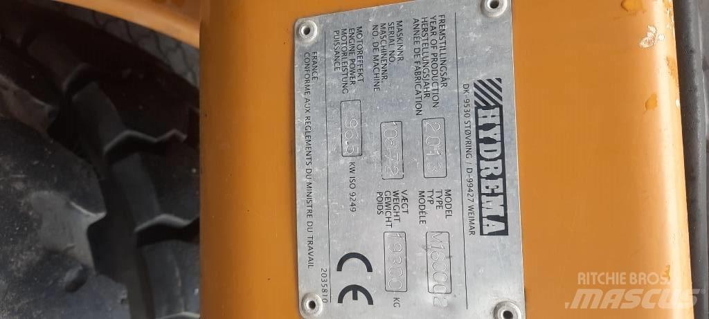 Hydrema M1600C2 Kolesové rýpadlá