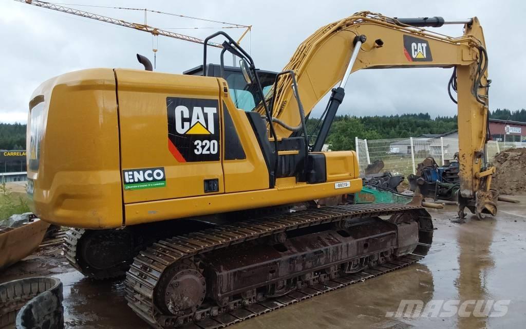 CAT 320 EL Pásové rýpadlá