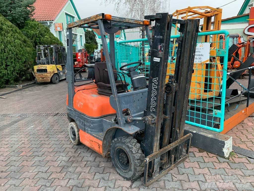 Toyota 6 FGF 15 LPG vozíky