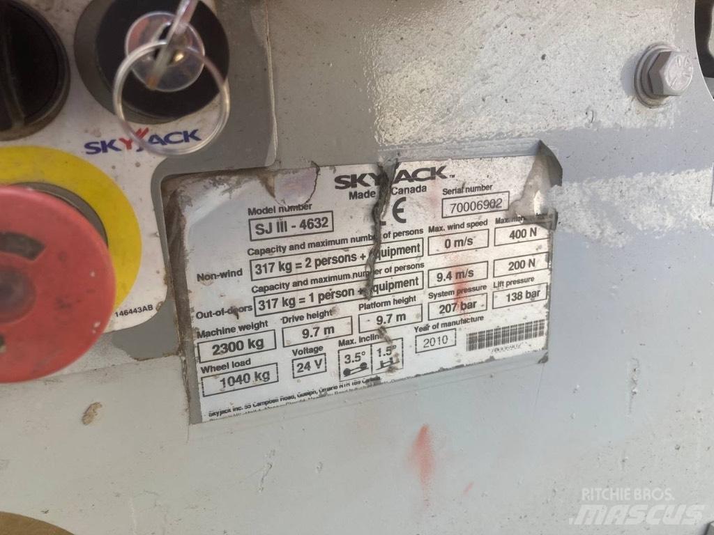 SkyJack SJ III 4632 Nožnicové zdvíhacie plošiny