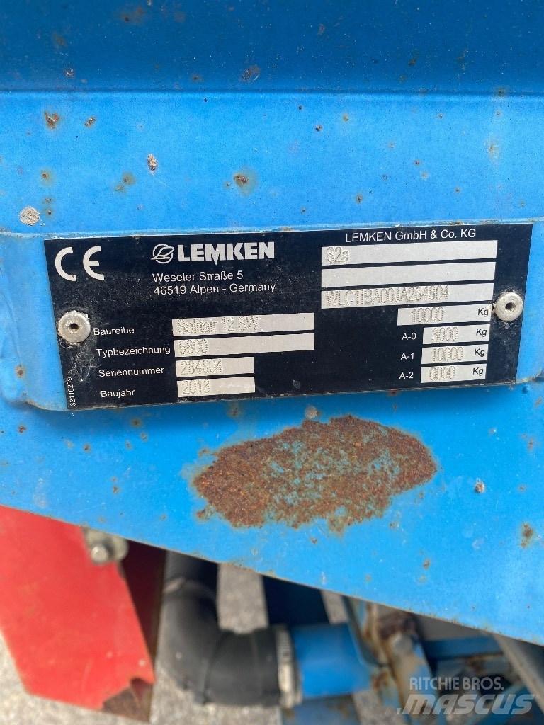 Lemken Solitair 12 Mechanické sejačky