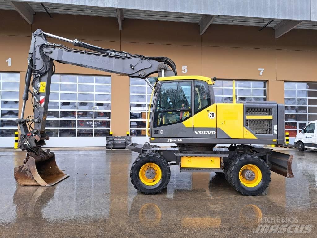 Volvo EW180E Kolesové rýpadlá