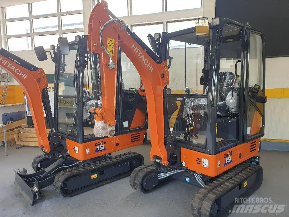 Hitachi ZX 19 Mini rýpadlá < 7t