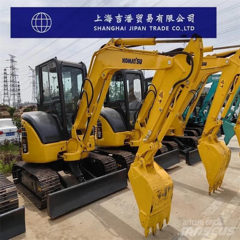 Komatsu PC 50 MR Mini rýpadlá < 7t