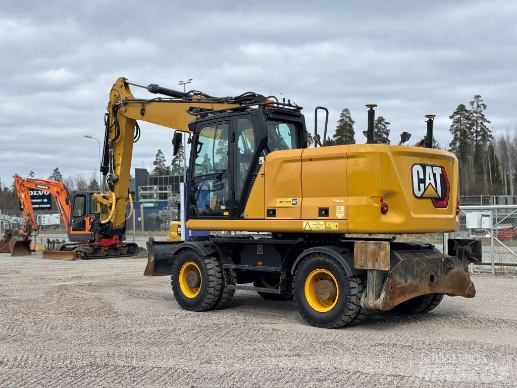 CAT M 318 Kolesové rýpadlá