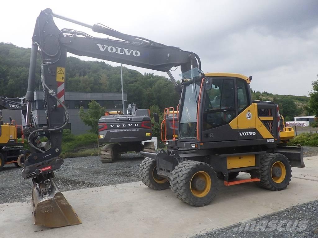 Volvo EWR 170 E Kolesové rýpadlá