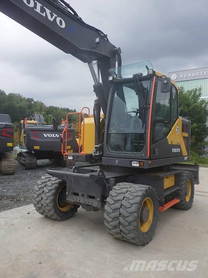 Volvo EWR 170 E Kolesové rýpadlá