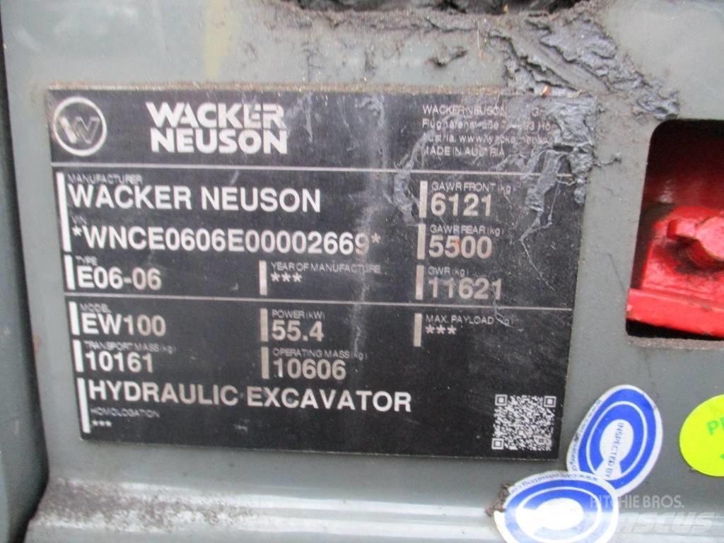 Wacker Neuson EW 100 Kolesové rýpadlá
