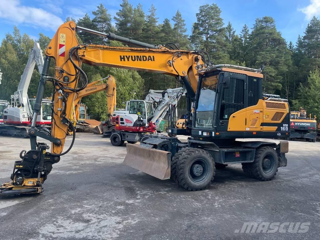 Hyundai HW 160 Kolesové rýpadlá
