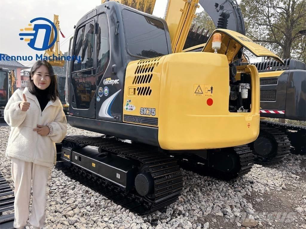 Kobelco SK75 Pásové rýpadlá