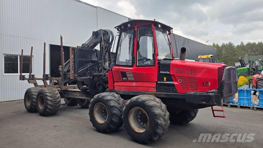 Komatsu 855 Lesné traktory