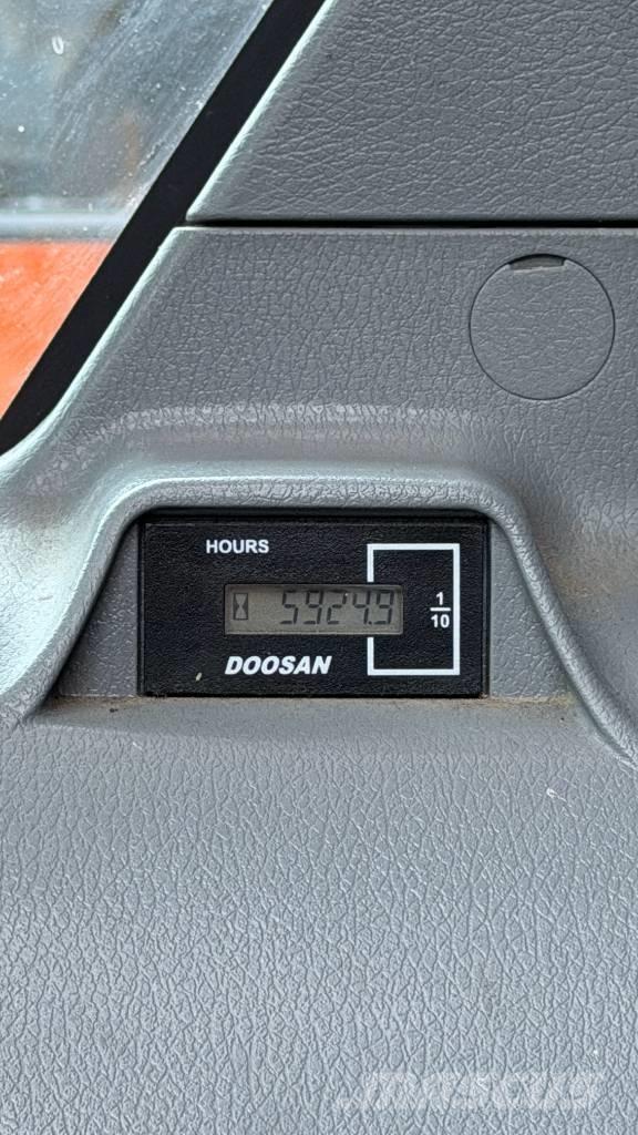 Doosan DX 165 W-5 Kolesové rýpadlá