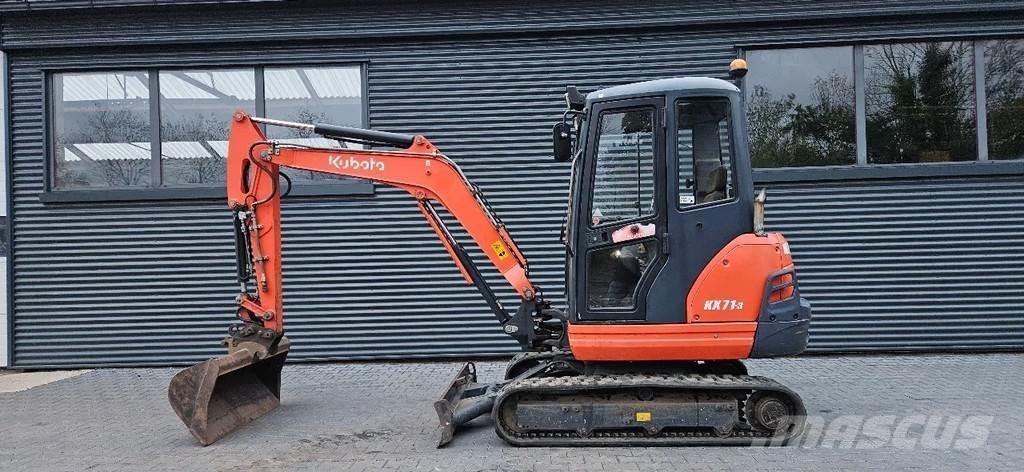 Kubota KX71-3 Mini rýpadlá < 7t