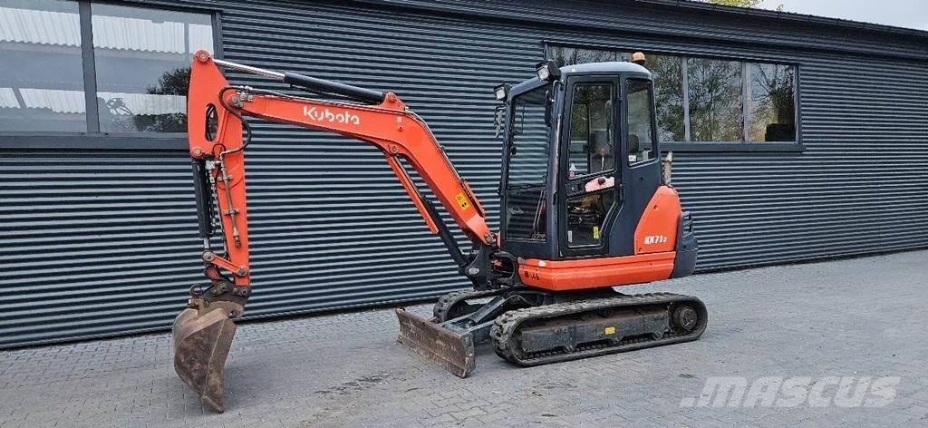 Kubota KX71-3 Mini rýpadlá < 7t
