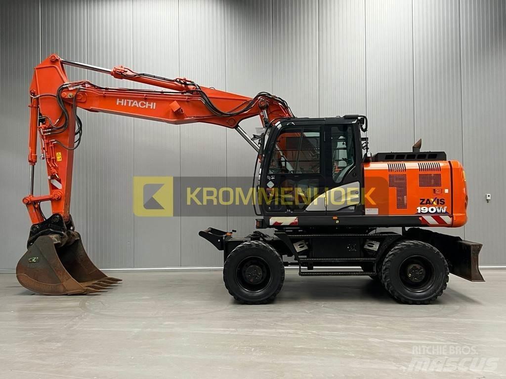 Hitachi ZX 190 W-6 Kolesové rýpadlá