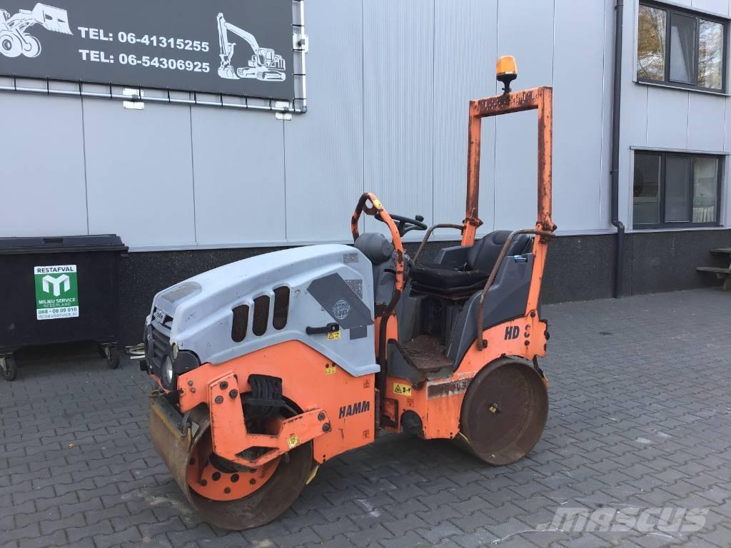 Hamm HD 8 VV Tandemové valce