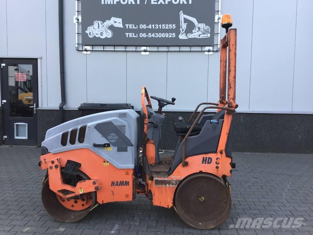 Hamm HD 8 VV Tandemové valce