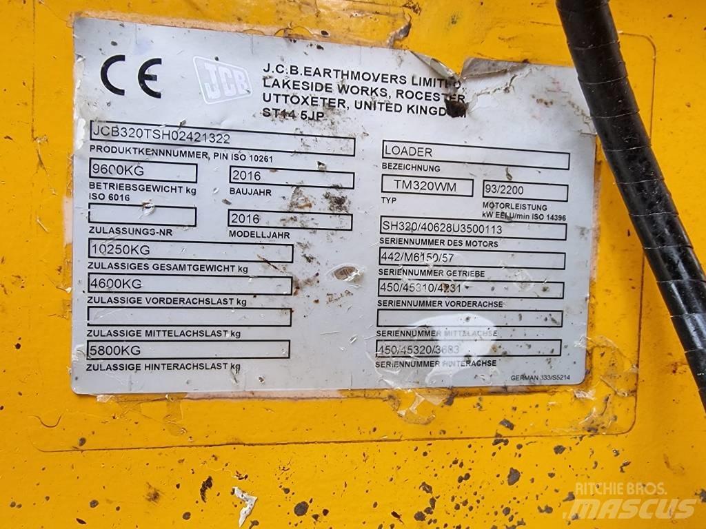 JCB TM 320 Kolesové nakladače
