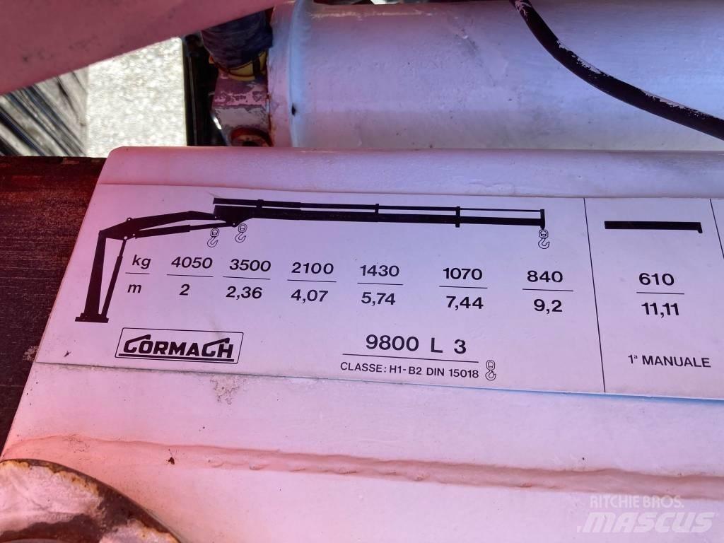 Cormach 9800-E Nakladacie žeriavy