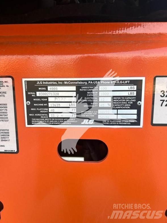 JLG 400S Teleskopické plošiny