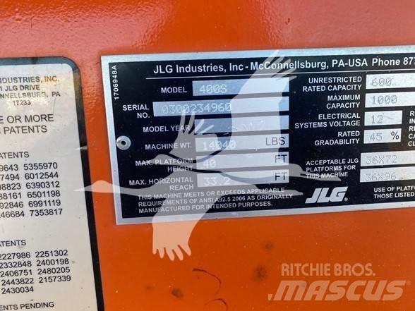 JLG 400S Teleskopické plošiny