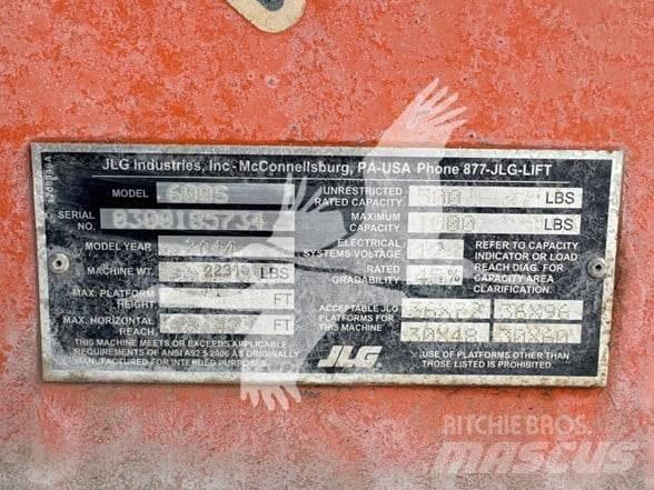 JLG 600S Teleskopické plošiny