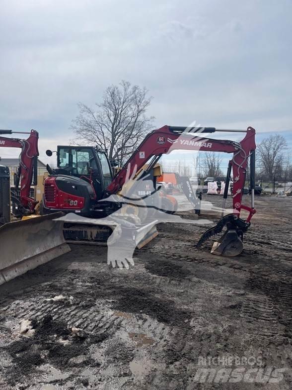 Yanmar VIO80 Pásové rýpadlá