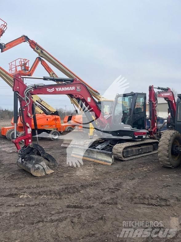 Yanmar VIO80 Pásové rýpadlá