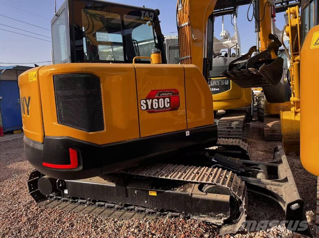 Sany SY 60 C Pásové rýpadlá