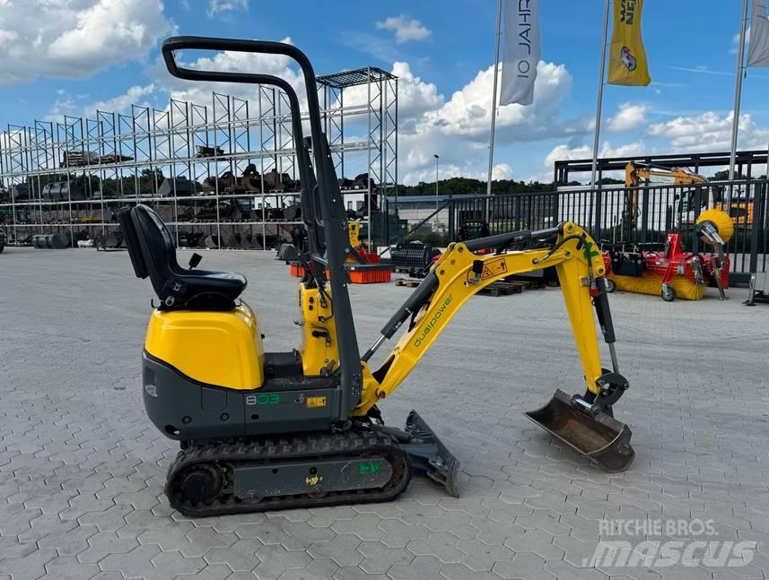 Wacker Neuson 803 Pásové rýpadlá
