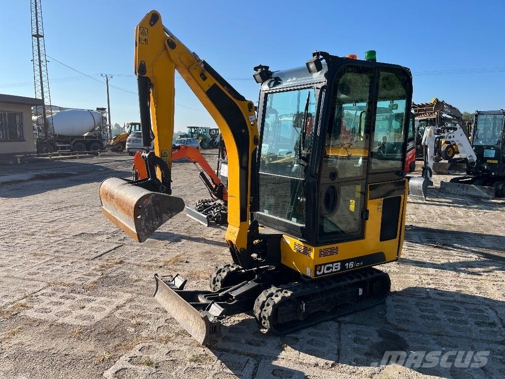 JCB 16 C-1 T3 Mini rýpadlá < 7t