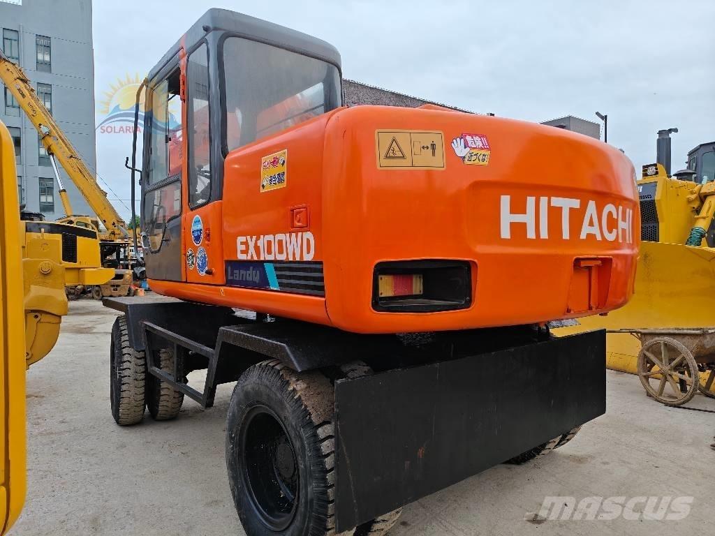 Hitachi EX 100 W D Kolesové rýpadlá