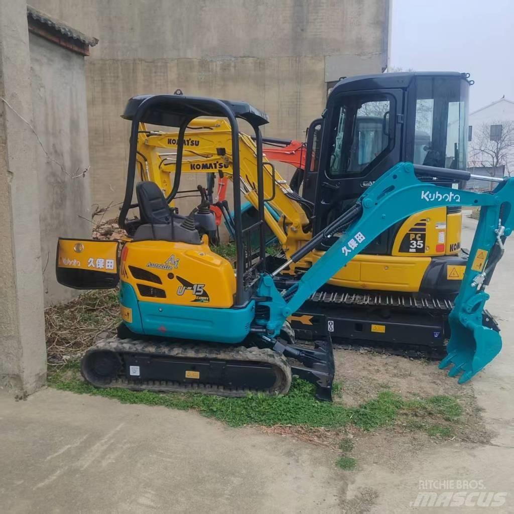 Kubota U15 Mini rýpadlá < 7t