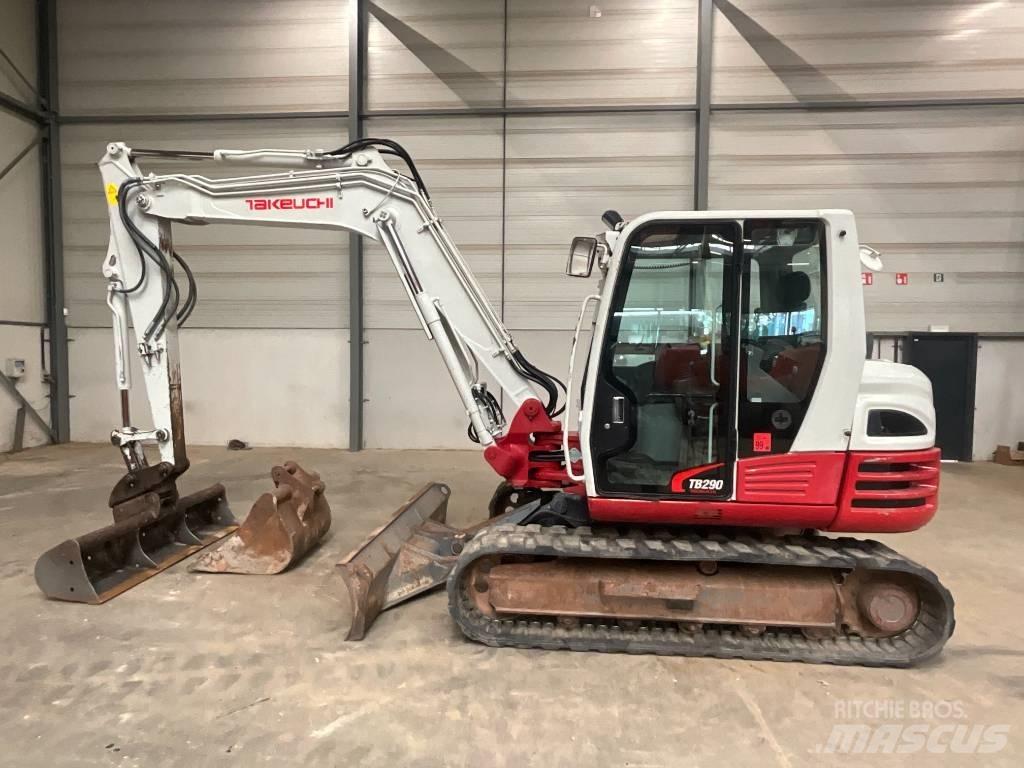 Takeuchi TB 290 Midi rýpadlá 7 t - 12 t