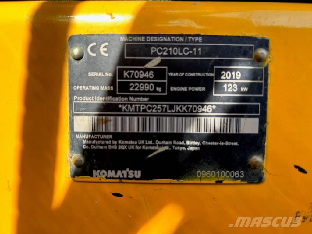 Komatsu PC 210 LC-11 Pásové rýpadlá