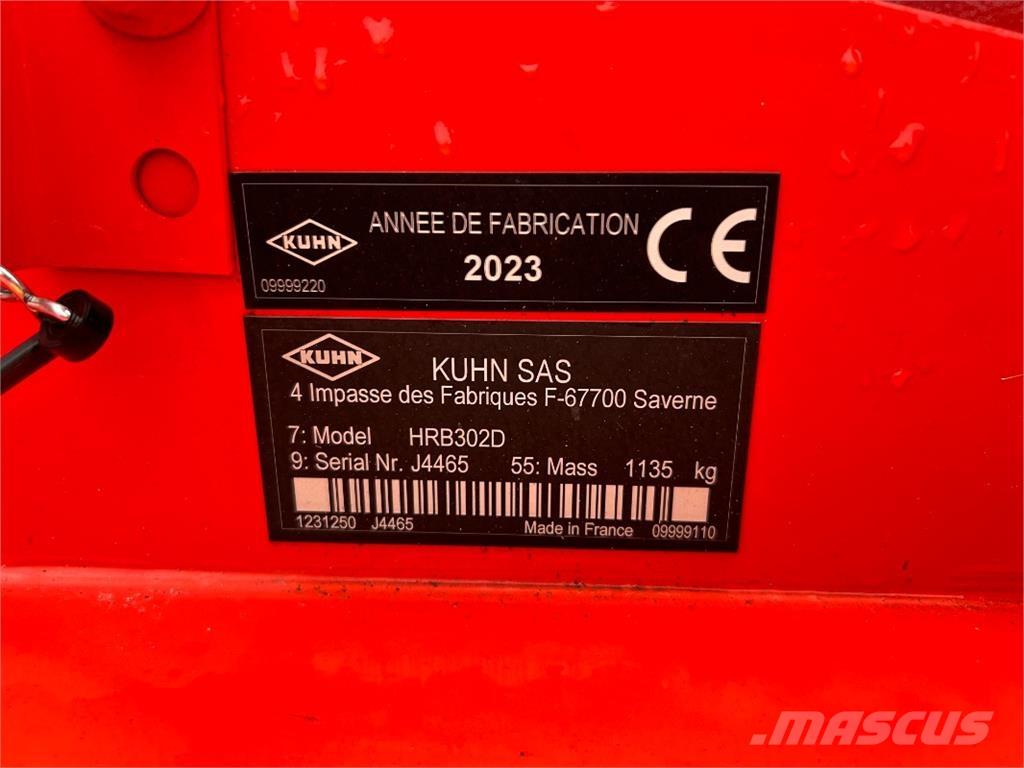 Kuhn HRB 302 D Rotačné brány a pôdne frézy
