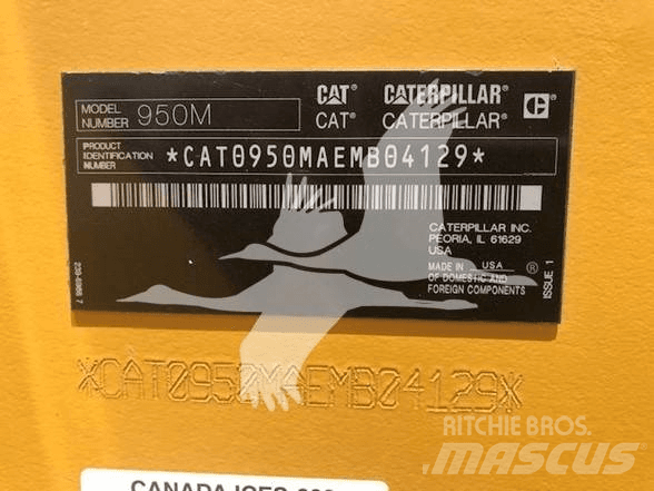 CAT 950M Kolesové nakladače