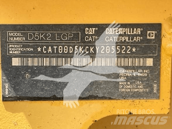 CAT D5K2 LGP Pásové dozéry