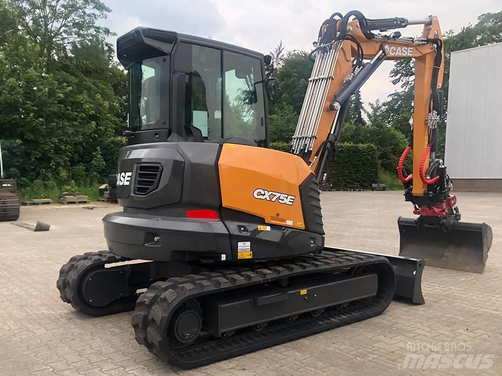CASE CX75E Midi rýpadlá 7 t - 12 t