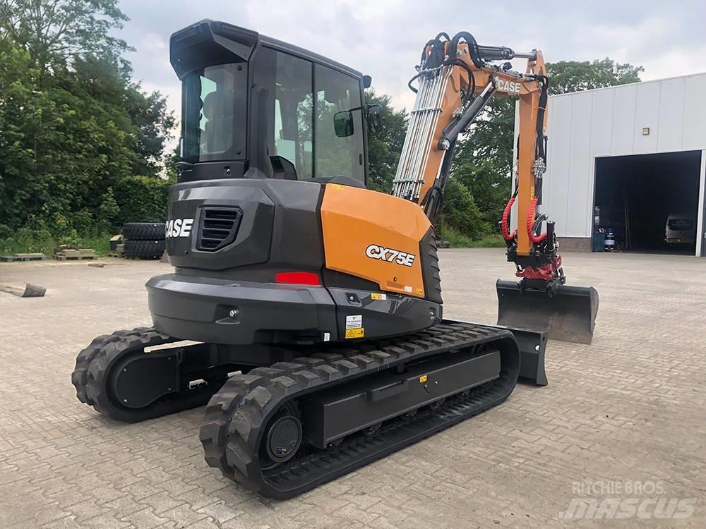 CASE CX75E Midi rýpadlá 7 t - 12 t