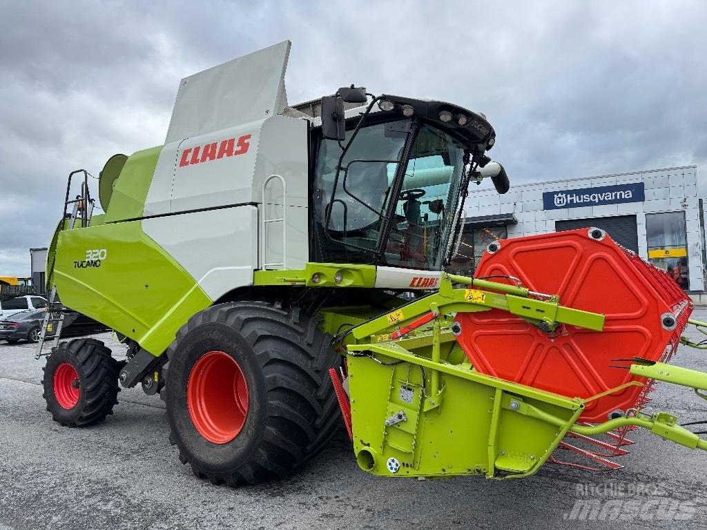 CLAAS Tucano 320 Kombinované zberacie stroje