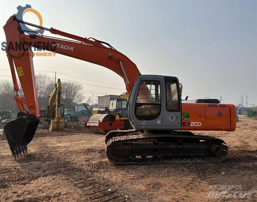 Hitachi EX 200 Pásové rýpadlá
