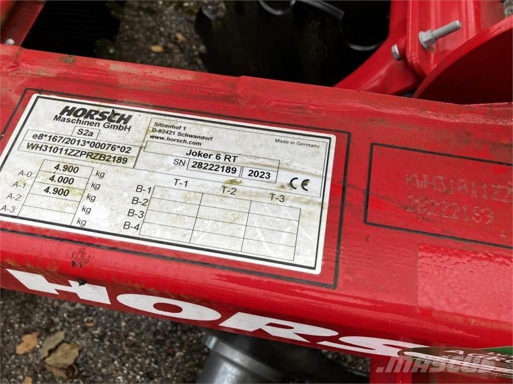 Horsch Joker 6 RT Tanierové brány