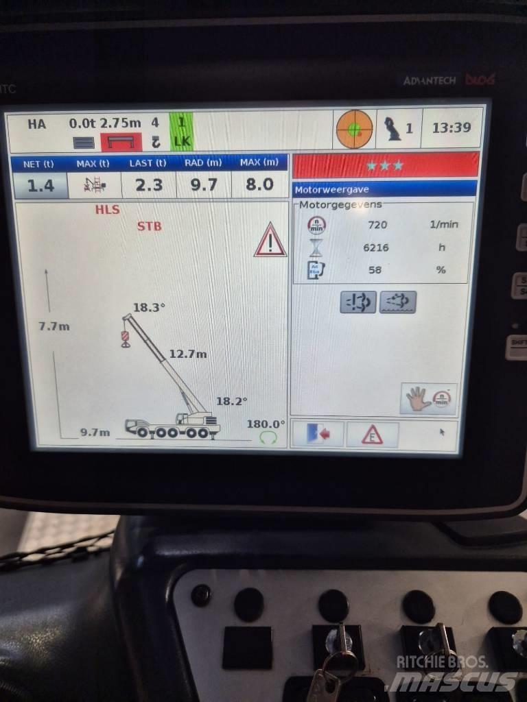 Terex Explorer 5800 Univerzálne terénne žeriavy