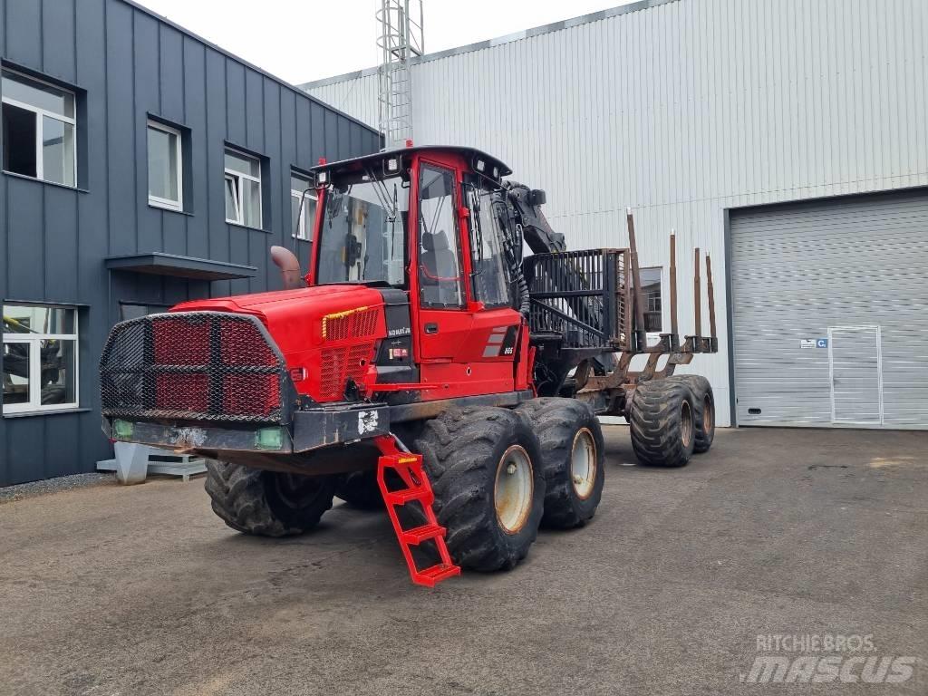 Komatsu 855 Lesné traktory