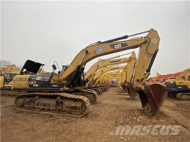 CAT 340D2 Pásové rýpadlá