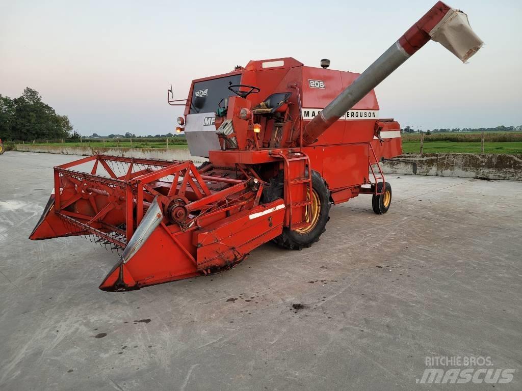 Massey Ferguson 206 Kombinované zberacie stroje