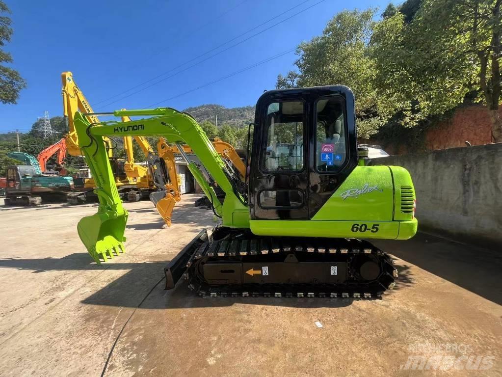 Hyundai R60-5 Pásové rýpadlá