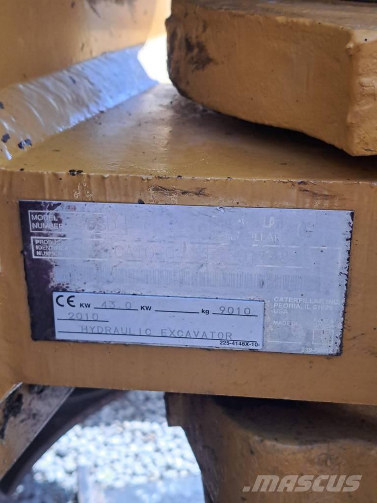 CAT 308 D Midi rýpadlá 7 t - 12 t